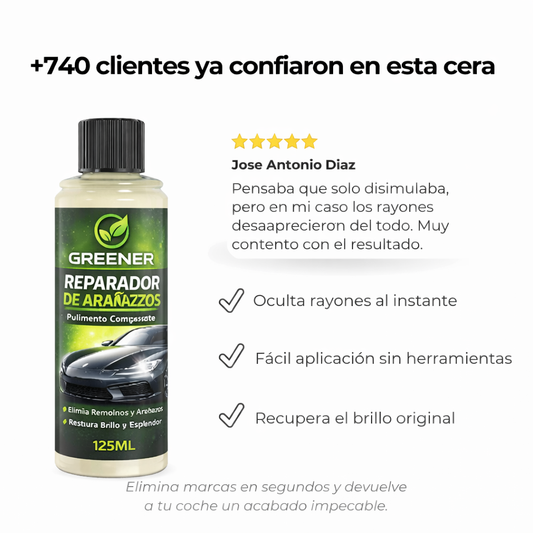 Pack Cera Anti Arañazos 125ml