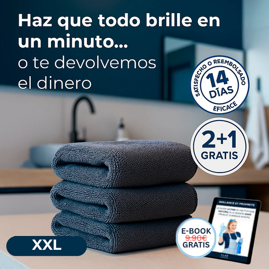 Todo limpio - Paños de microfibras XXL