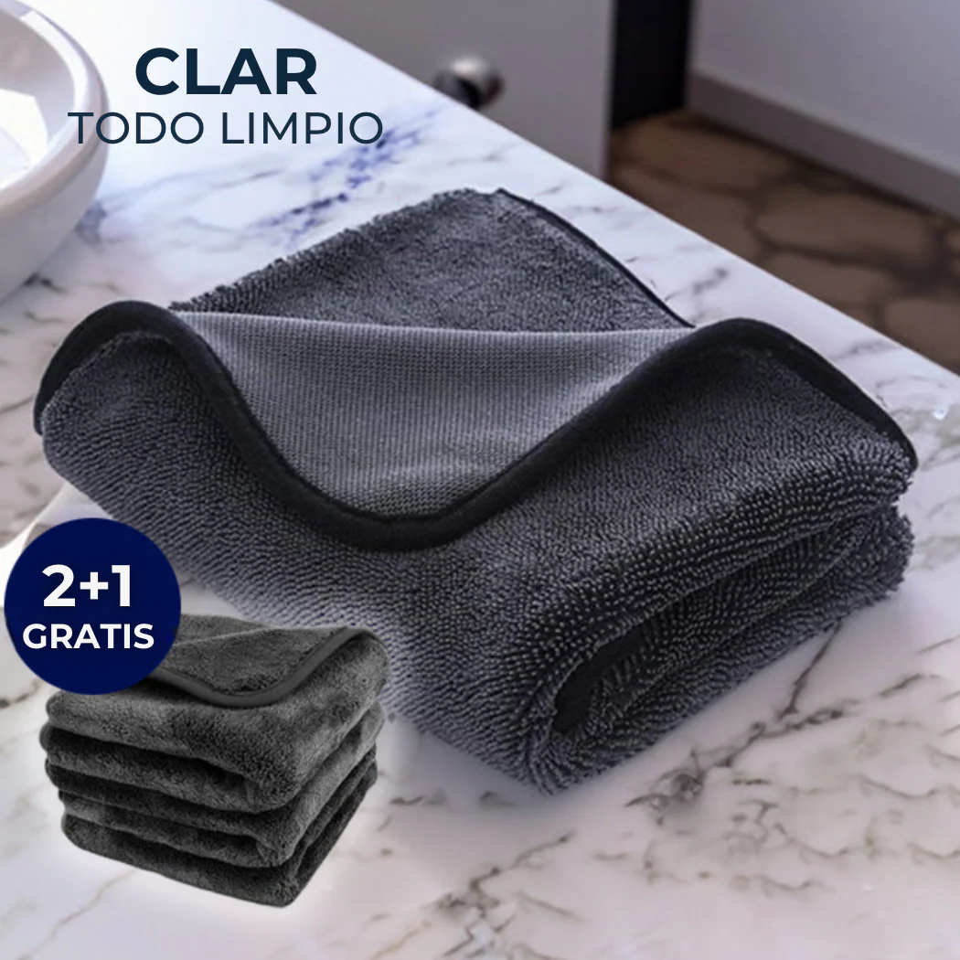 Todo limpio - Paños de microfibras XXL
