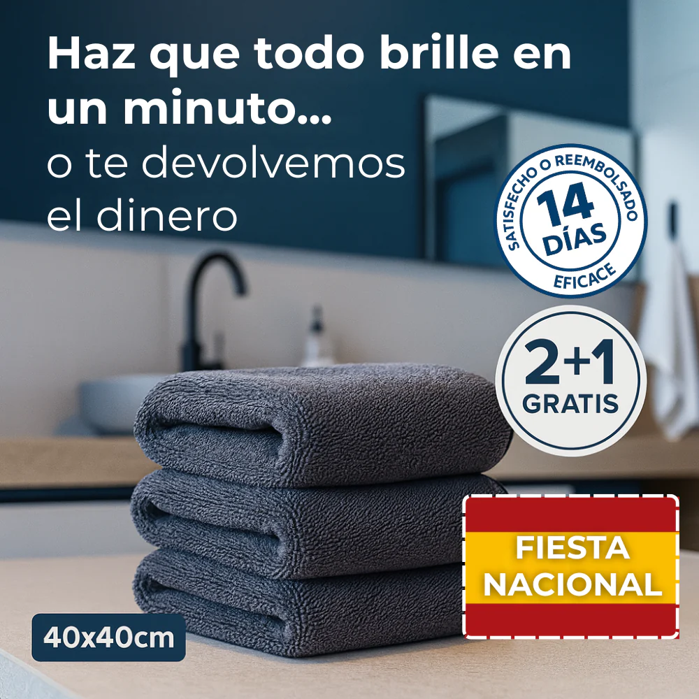 Todo limpio - Paños de microfibras XXL
